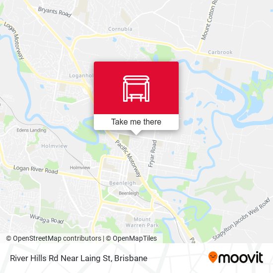 River Hills Rd Near Laing St map