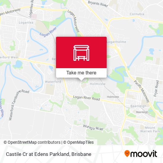 Castile Cr at Edens Parkland map