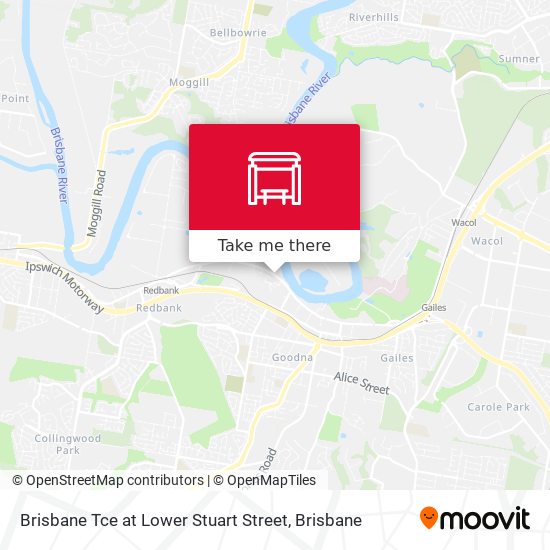 Brisbane Tce at Lower Stuart Street map