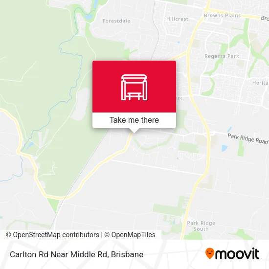 Carlton Rd Near Middle Rd map