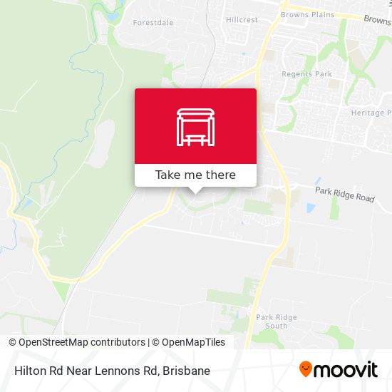 Hilton Rd Near Lennons Rd map