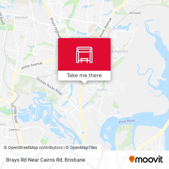 Brays Rd Near Cairns Rd map
