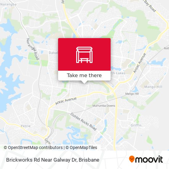 Mapa Brickworks Rd Near Galway Dr