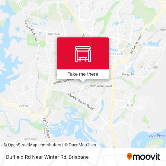 Mapa Duffield Rd Near Winter Rd