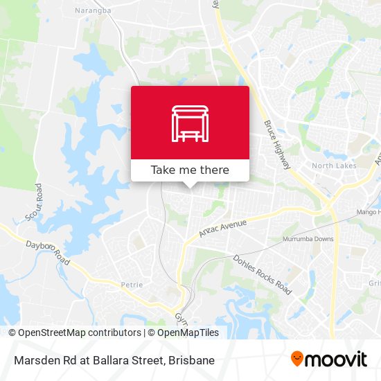 Marsden Rd at Ballara Street map