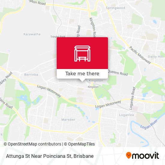 Attunga St Near Poinciana St map