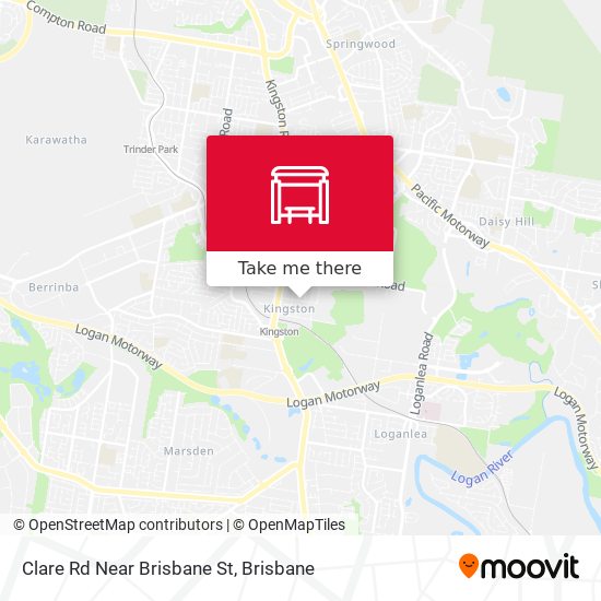 Clare Rd Near Brisbane St map