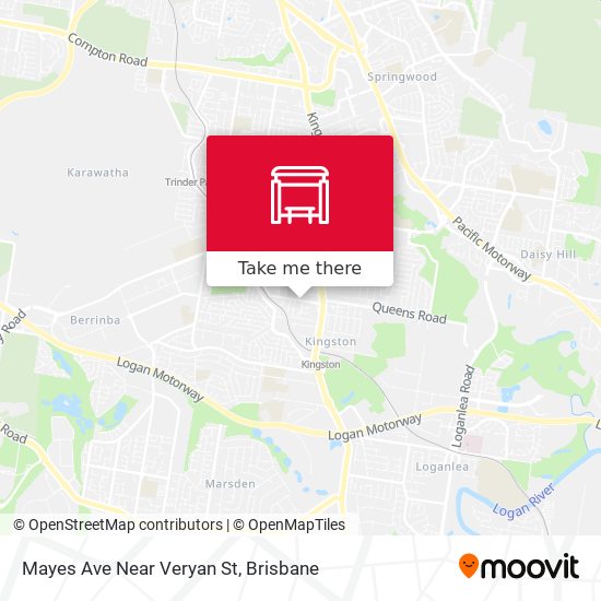 Mayes Ave Near Veryan St map