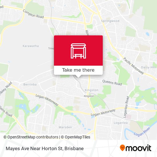 Mayes Ave Near Horton St map