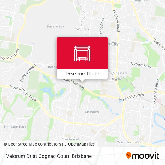 Velorum Dr at Cognac Court map