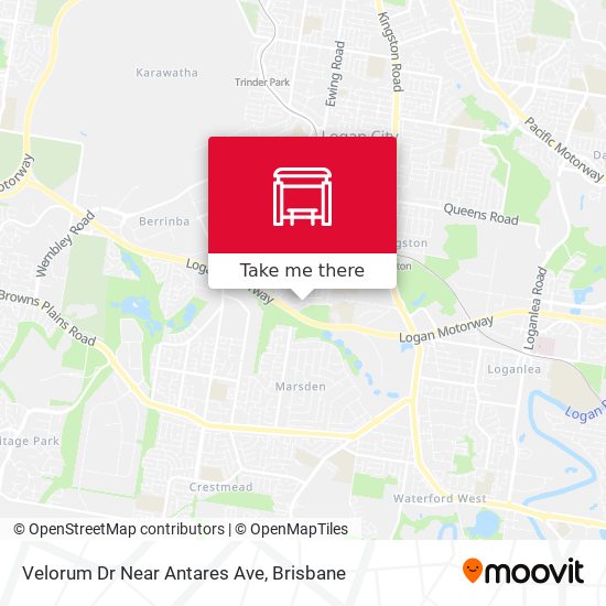 Velorum Dr Near Antares Ave map