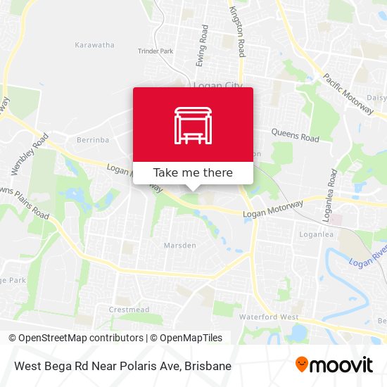 West Bega Rd Near Polaris Ave map