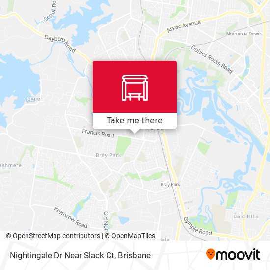 Nightingale Dr Near Slack Ct map