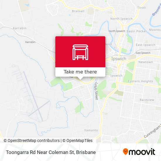 Toongarra Rd Near Coleman St map