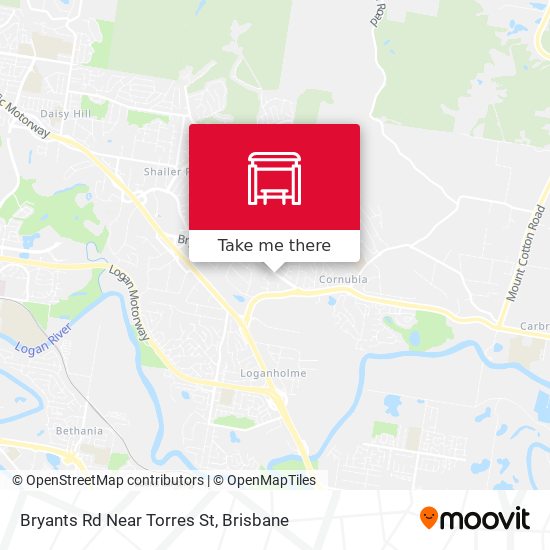 Bryants Rd Near Torres St map