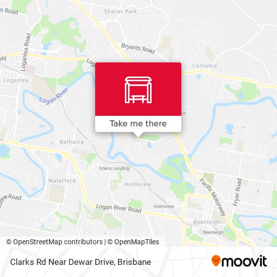 Clarks Rd Near Dewar Drive map