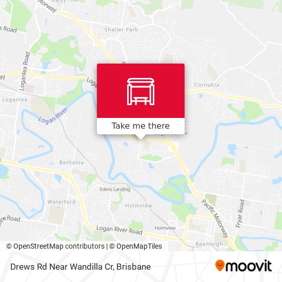 Drews Rd Near Wandilla Cr map