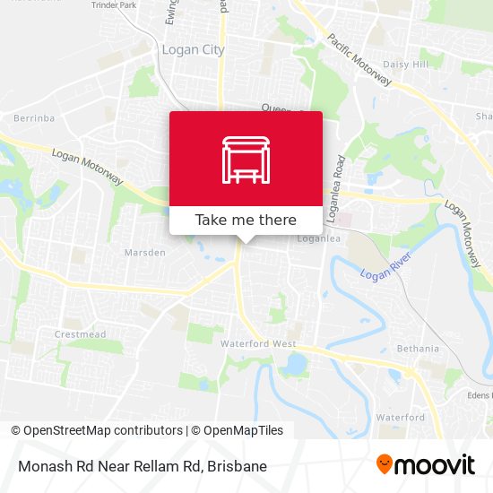 Monash Rd Near Rellam Rd map