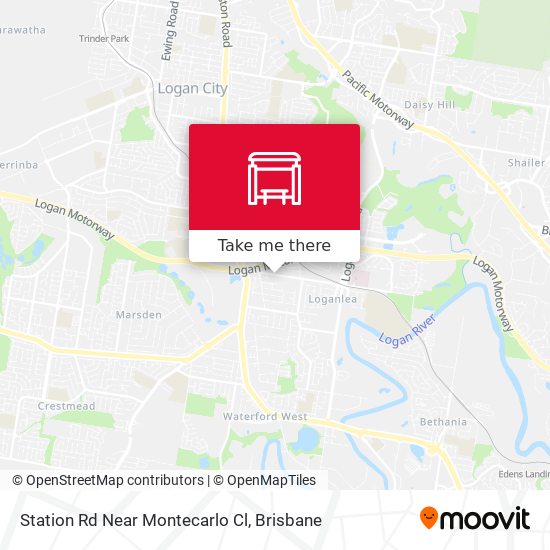 Station Rd Near Montecarlo Cl map