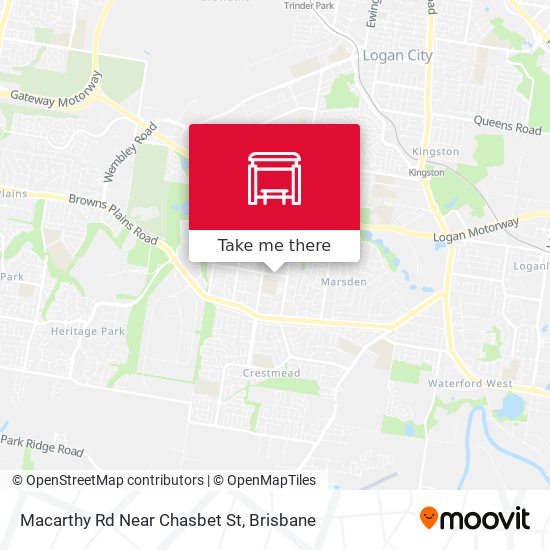 Macarthy Rd Near Chasbet St map