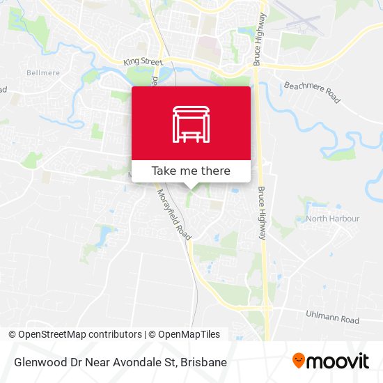 Glenwood Dr Near Avondale St map