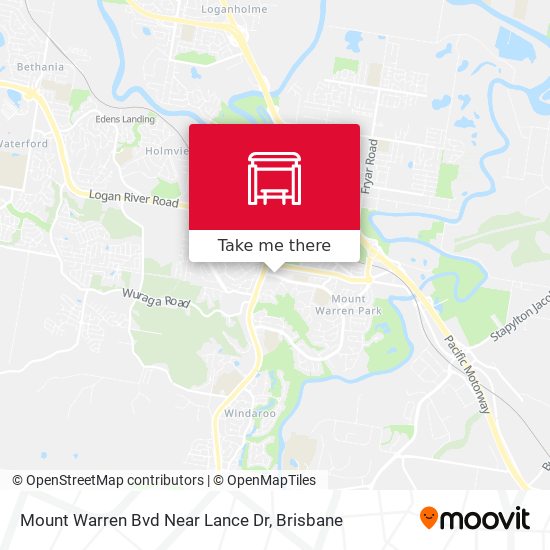 Mount Warren Bvd Near Lance Dr map