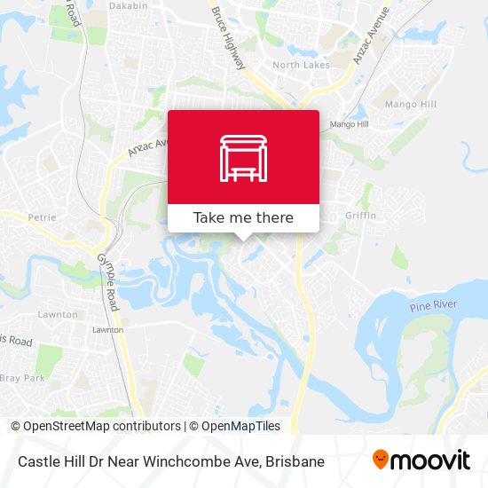 Castle Hill Dr Near Winchcombe Ave map