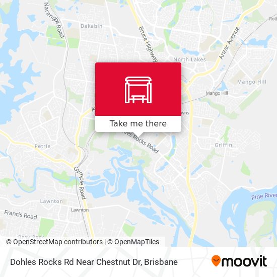 Dohles Rocks Rd Near Chestnut Dr map