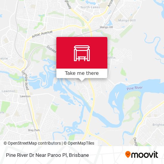 Pine River Dr Near Paroo Pl map