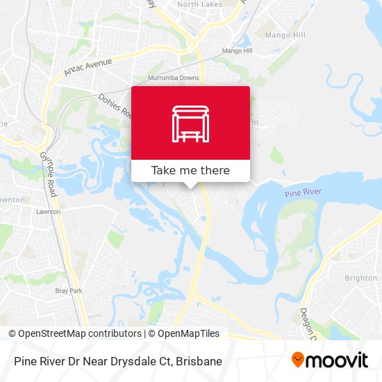 Pine River Dr Near Drysdale Ct map