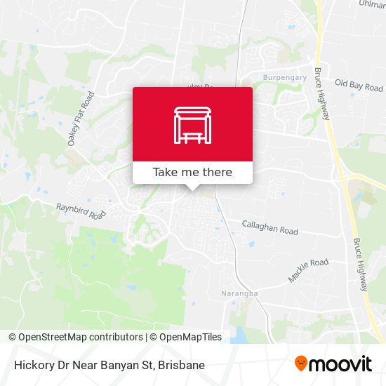Hickory Dr Near Banyan St map