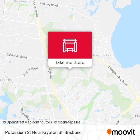 Potassium St Near Krypton St map