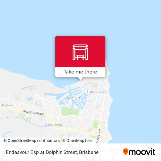 Endeavour Esp at Dolphin Street map