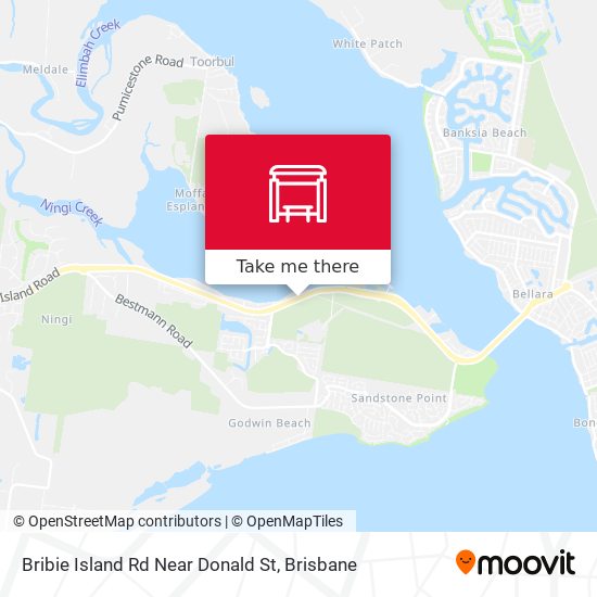 Bribie Island Rd Near Donald St map