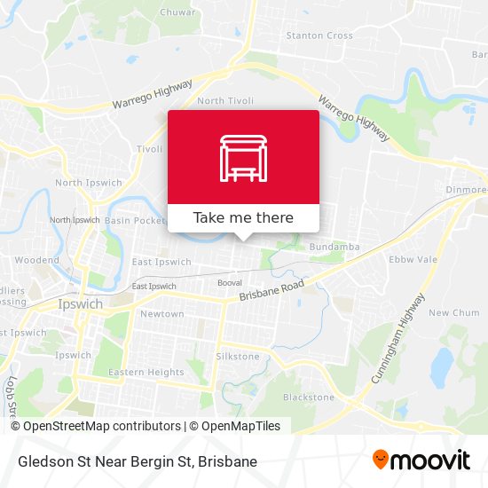Gledson St Near Bergin St map