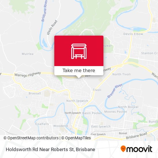 Holdsworth Rd Near Roberts St map