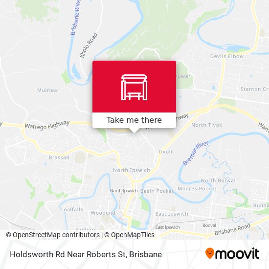 Holdsworth Rd Near Roberts St map