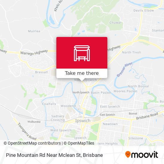 Pine Mountain Rd Near Mclean St map