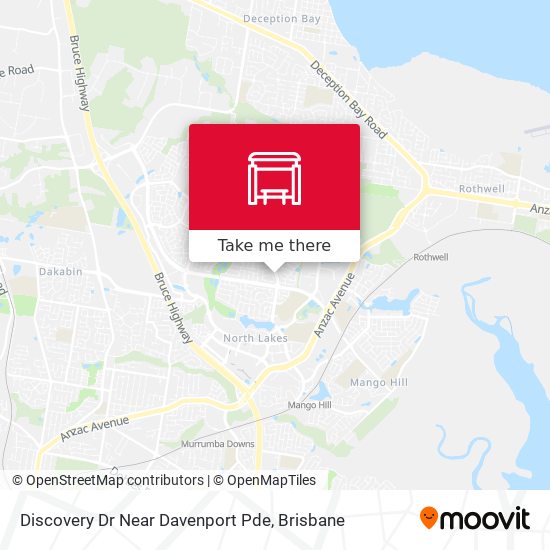 Discovery Dr Near Davenport Pde map