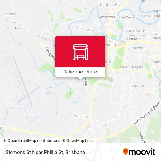 Siemons St Near Phillip St map
