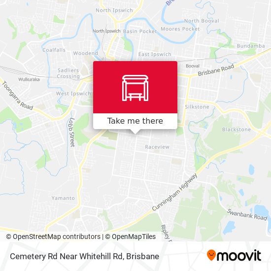 Cemetery Rd Near Whitehill Rd map