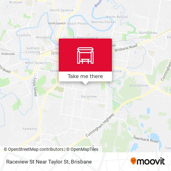 Raceview St Near Taylor St map