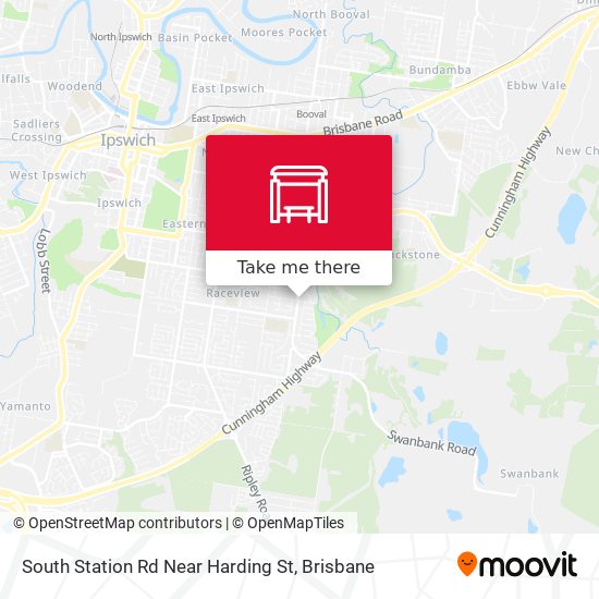 South Station Rd Near Harding St map