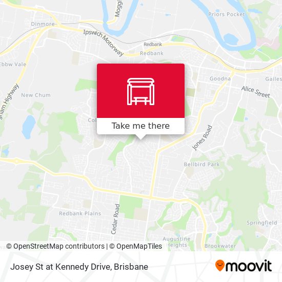 Josey St at Kennedy Drive map