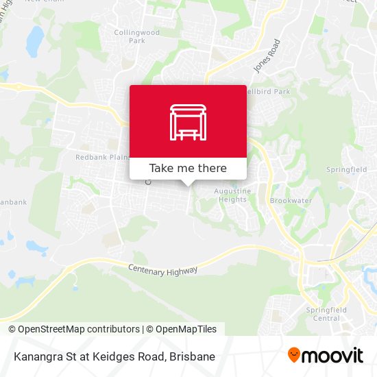 Kanangra St at Keidges Road map