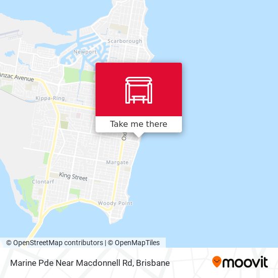 Marine Pde Near Macdonnell Rd map
