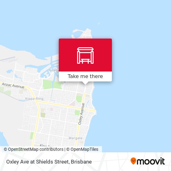 Oxley Ave at Shields Street map