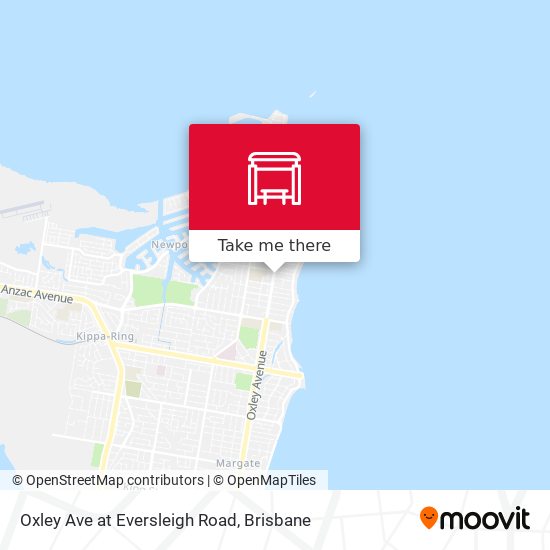 Oxley Ave at Eversleigh Road map