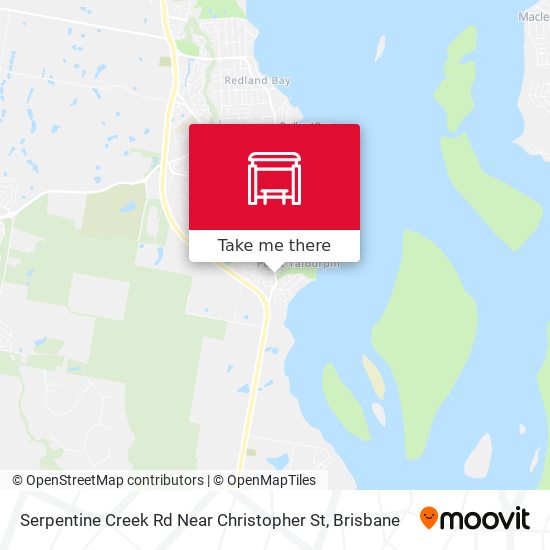 Serpentine Creek Rd Near Christopher St map