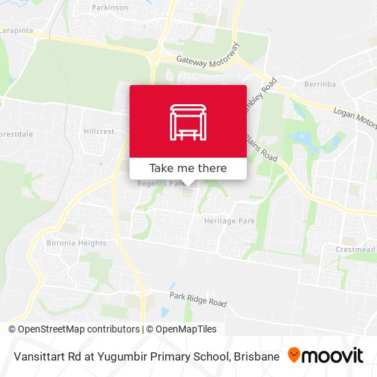 Vansittart Rd at Yugumbir Primary School map